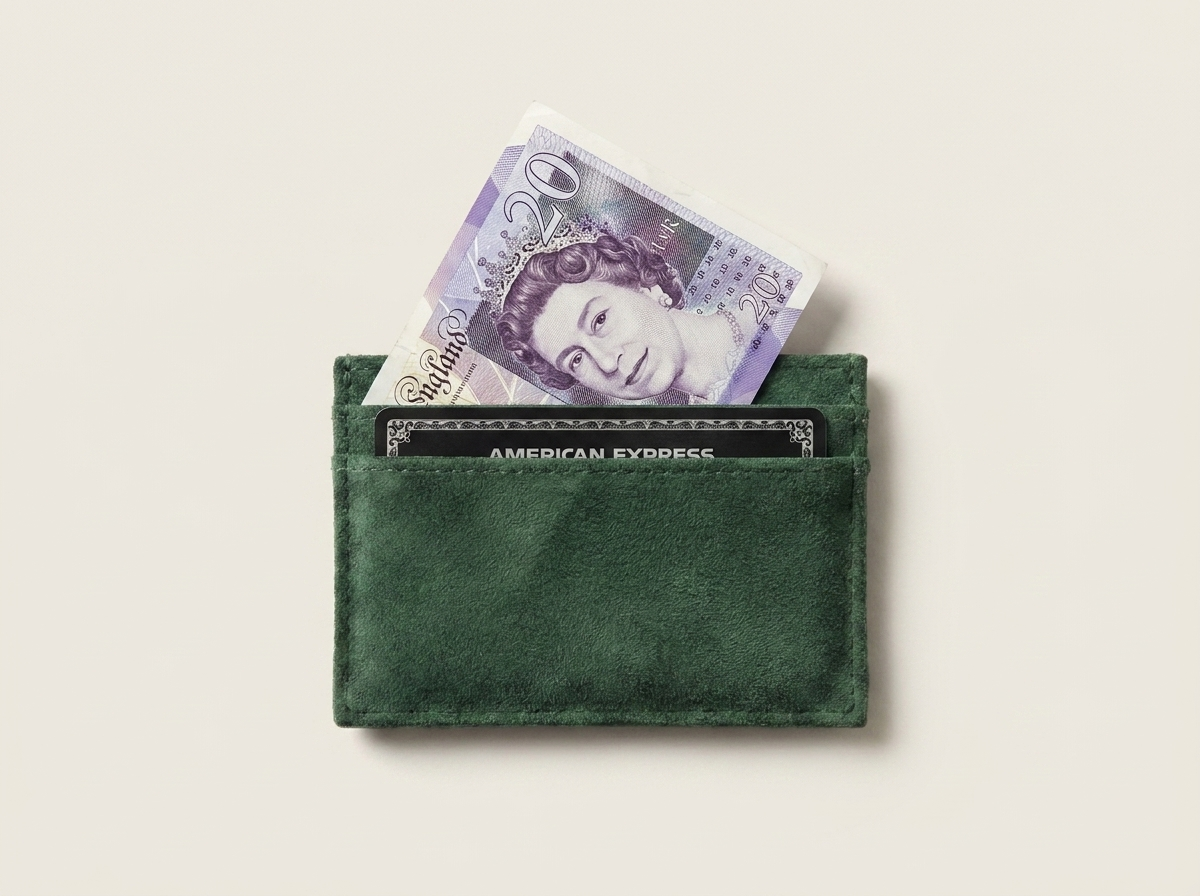 Heritage Green Faro Card Holder