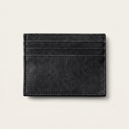 Midnight Black Faro Card Holder
